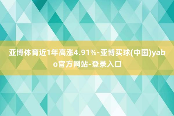 亚博体育近1年高涨4.91%-亚博买球(中国)yabo官方网站-登录入口